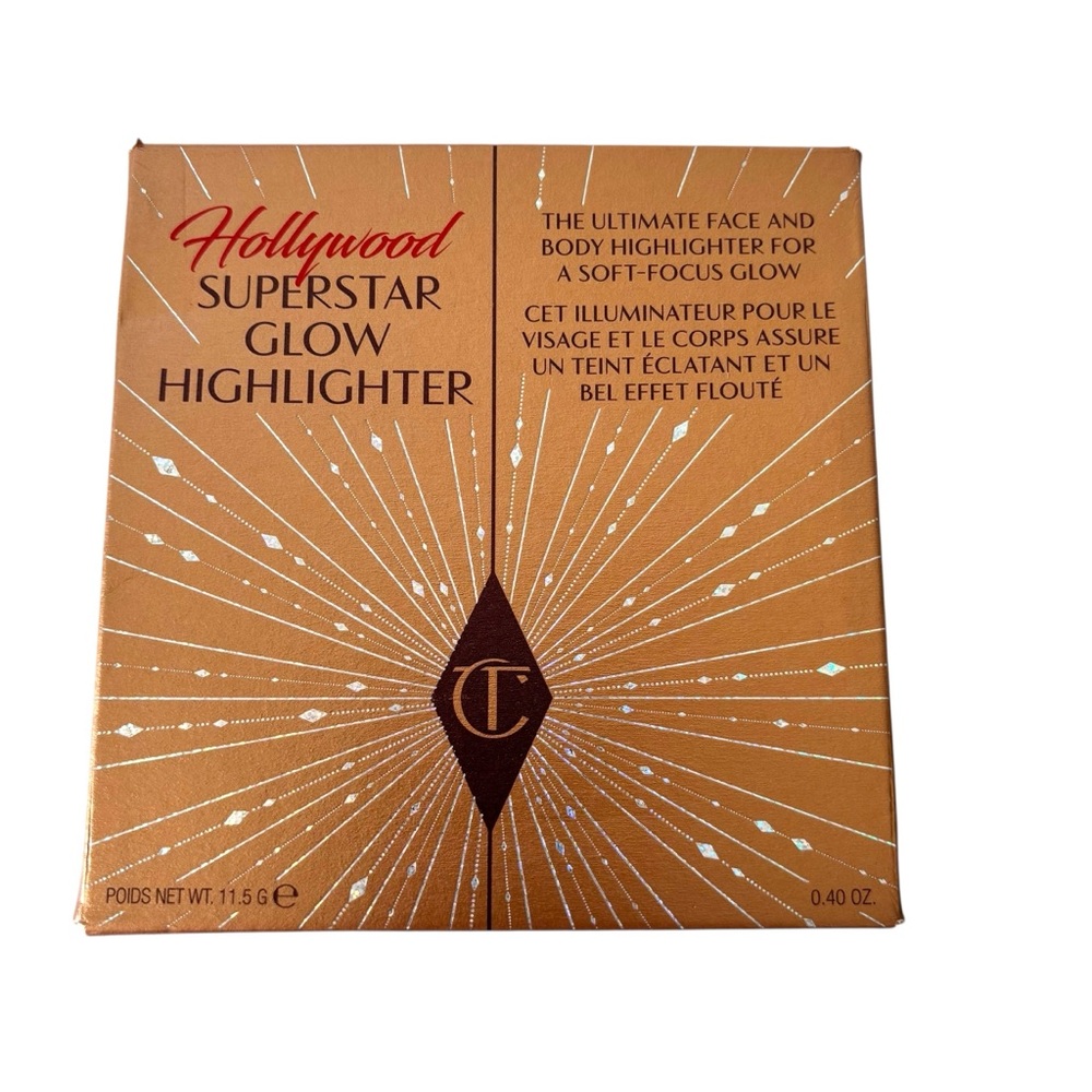 NWT Charlotte Tilbury Hollywood Superstar Glow Highlighter - Limited Edition - Picture 2 of 10